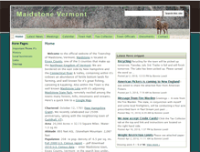 Tablet Screenshot of maidstone-vt.org